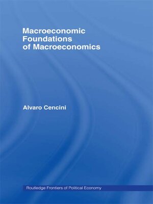 cover image of Macroeconomic Foundations of Macroeconomics